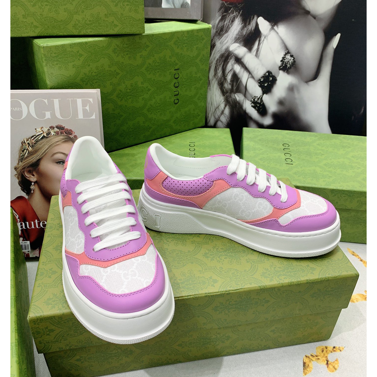 Gucci GG Chunky B SeriesMen's &Women's Sneakers - PerfectKickZ