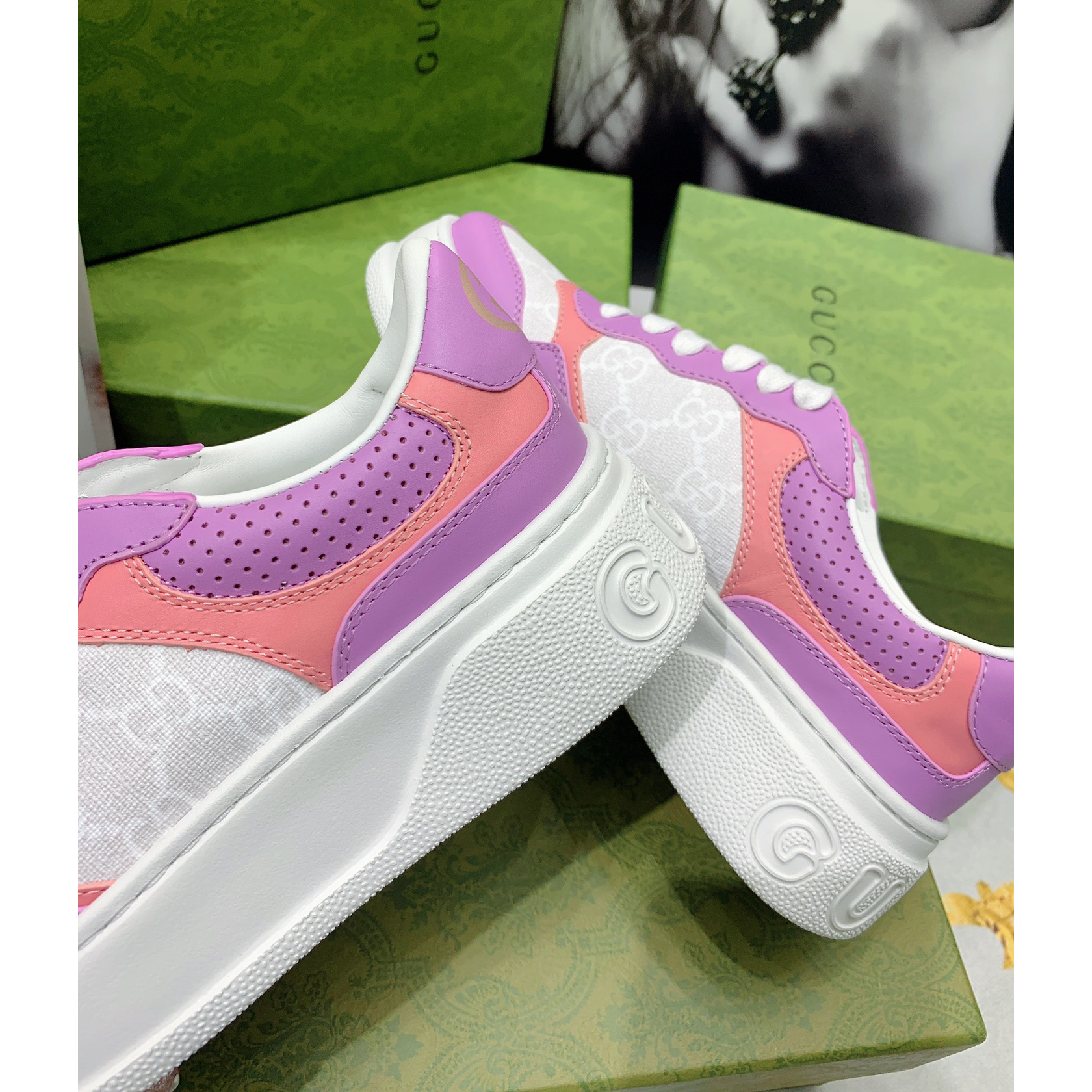 Gucci GG Chunky B SeriesMen's &Women's Sneakers - PerfectKickZ