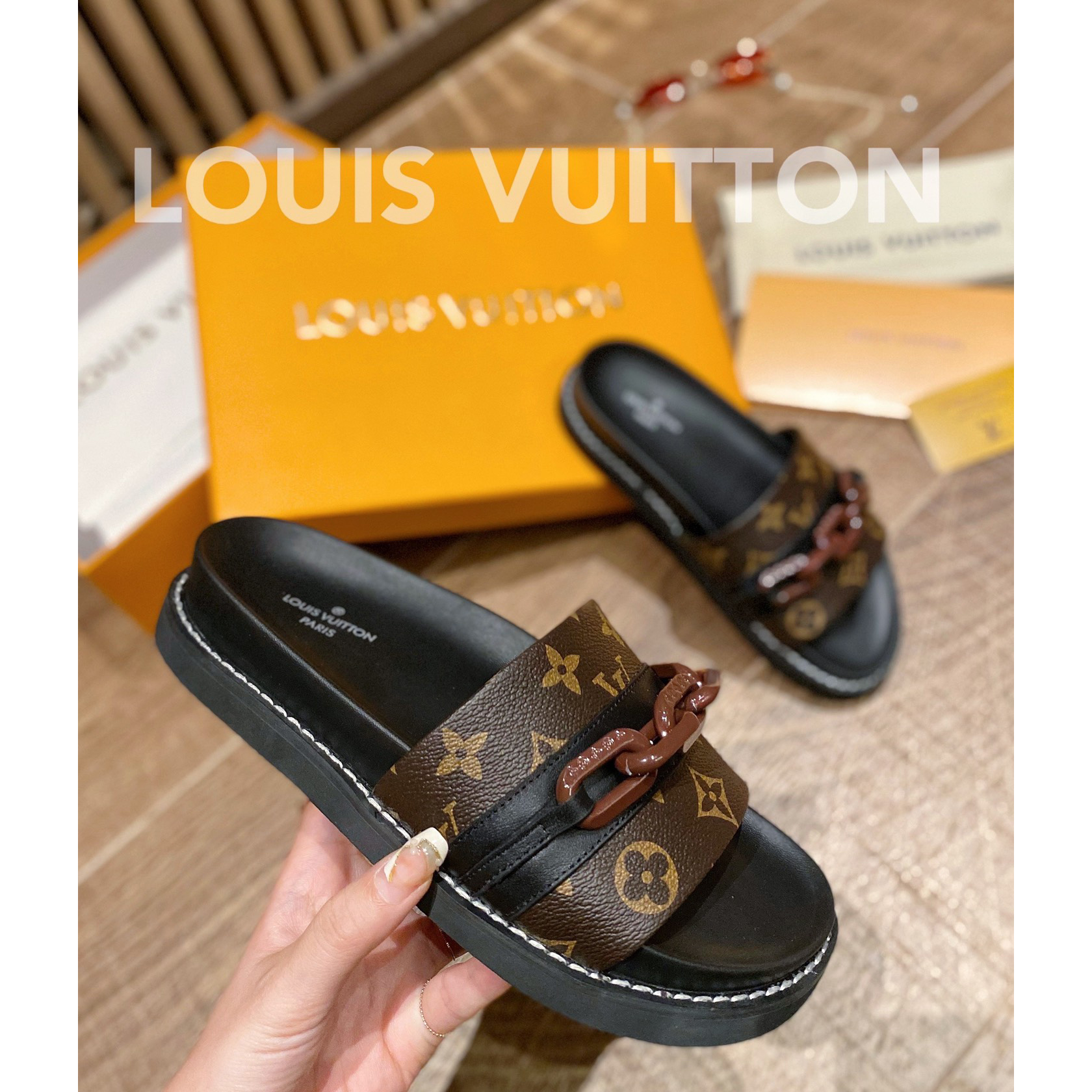 Louis Vuitton Monogram Slipper - PerfectKickZ