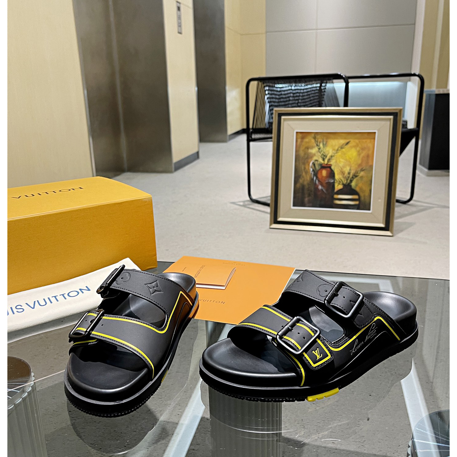 Louis Vuitton Men's Trainer Slippers - PerfectKickZ