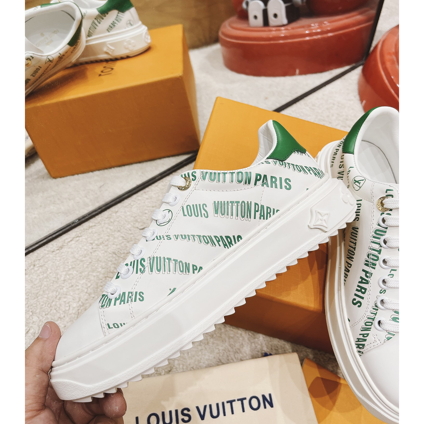 Louis Vuitton Time Out Sneaker  - PerfectKickZ