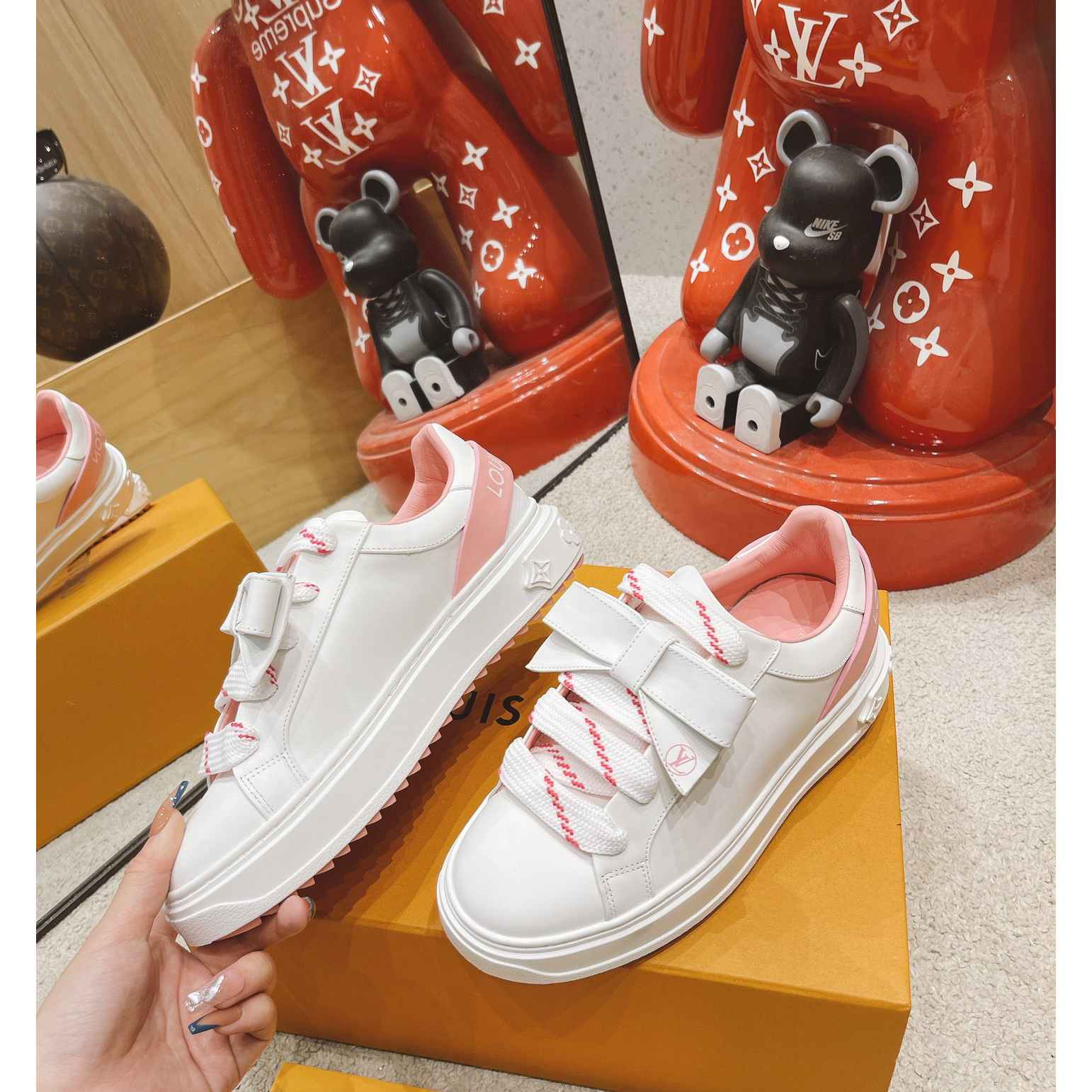 Louis Vuitton Logo Sneaker - PerfectKickZ
