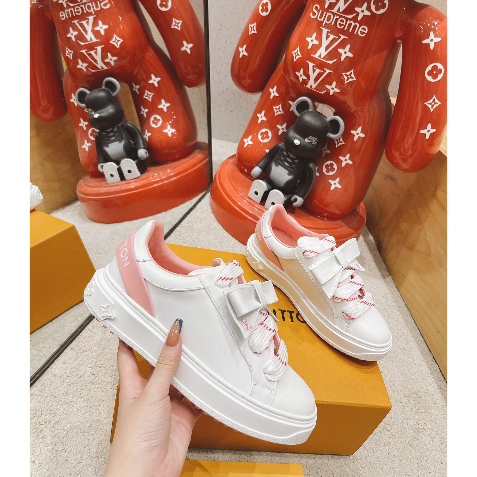 Louis Vuitton Logo Sneaker - PerfectKickZ