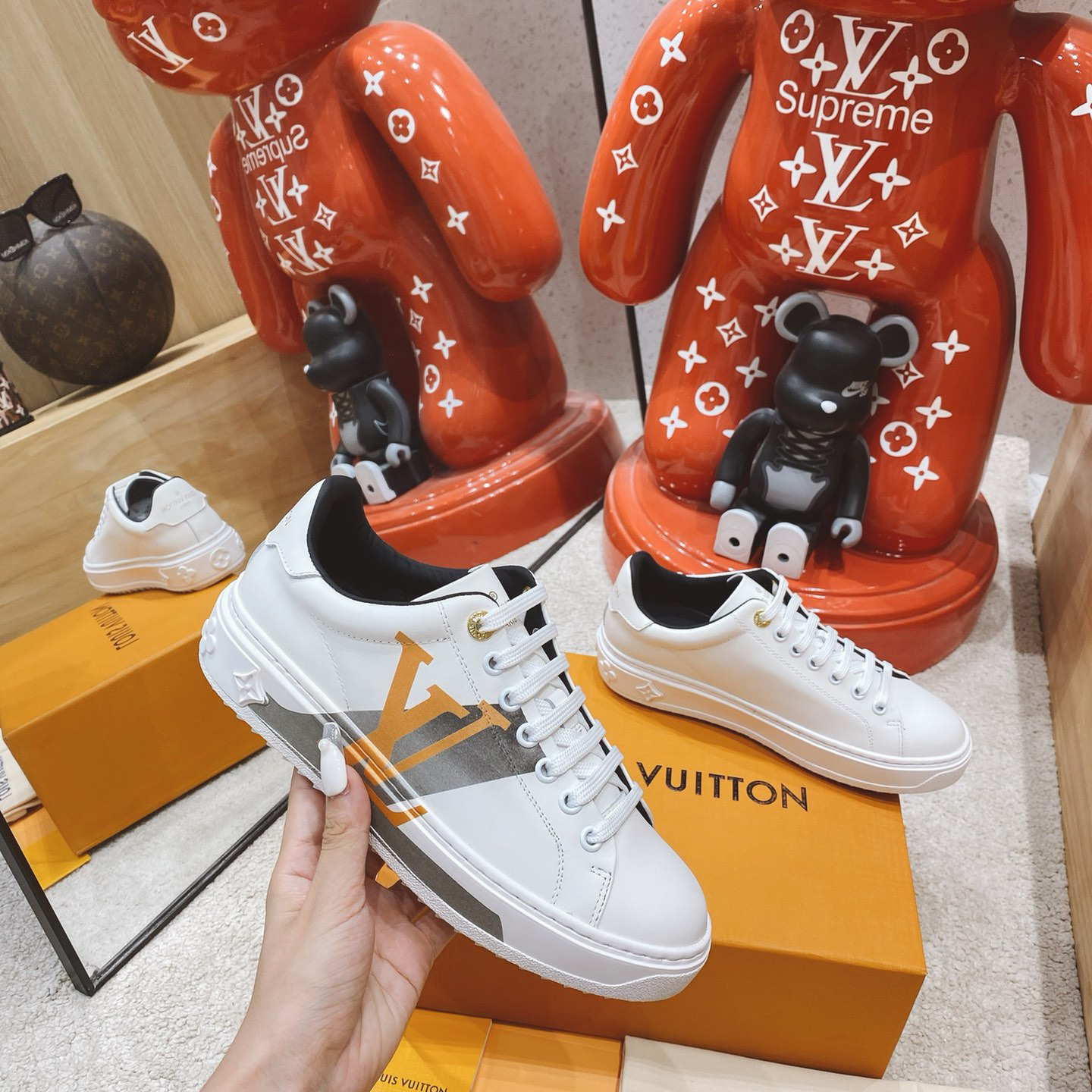 Louis Vuitton Logo Sneaker - PerfectKickZ
