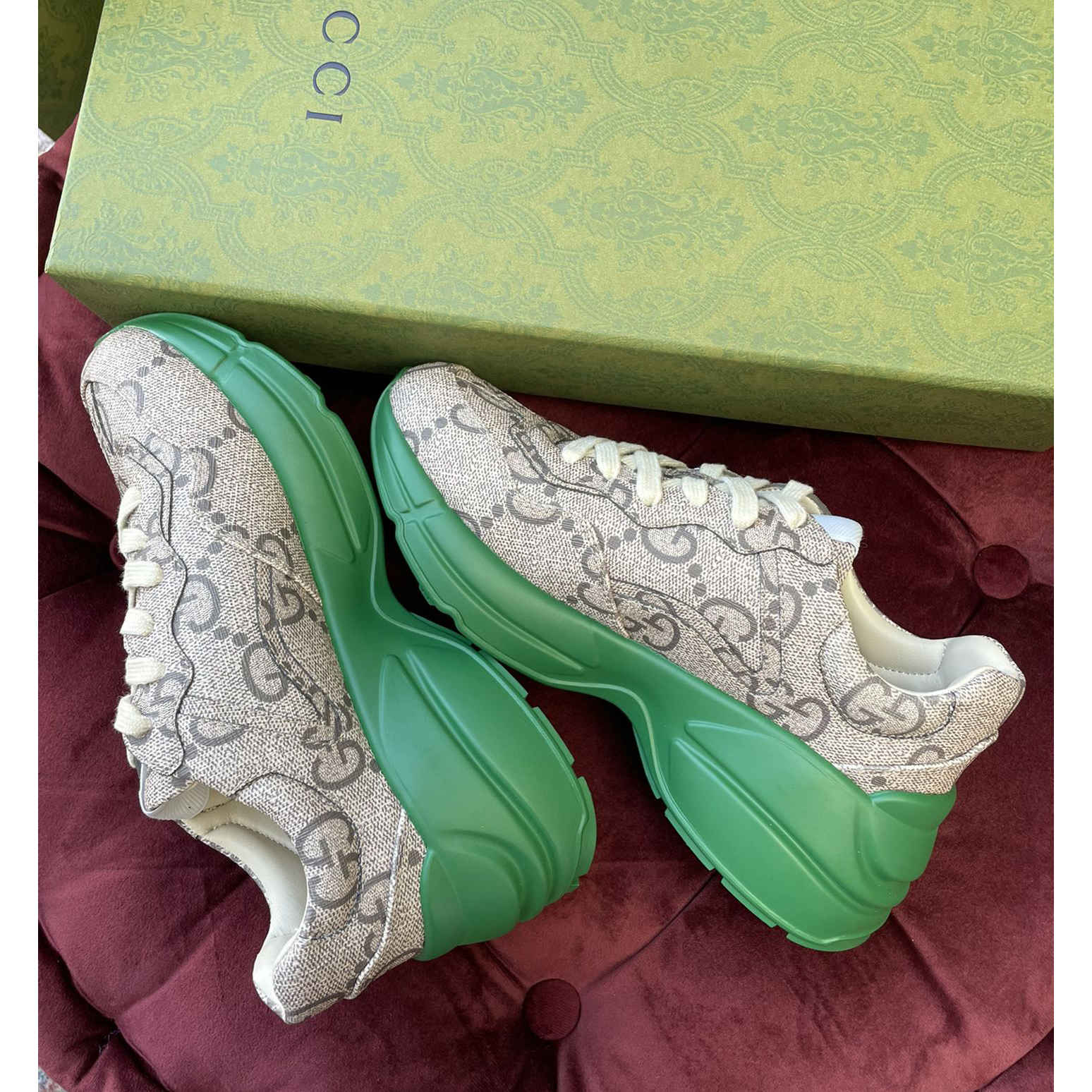 Gucci 100 Special Series Rhyton Sneakers - PerfectKickZ