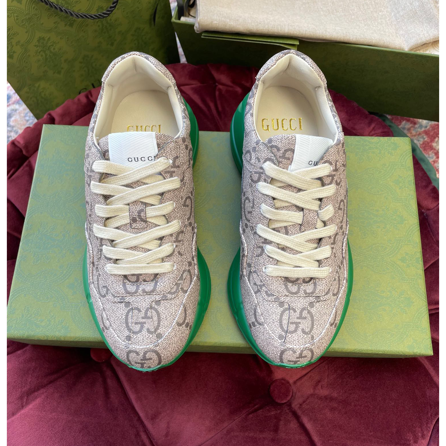 Gucci 100 Special Series Rhyton Sneakers - PerfectKickZ