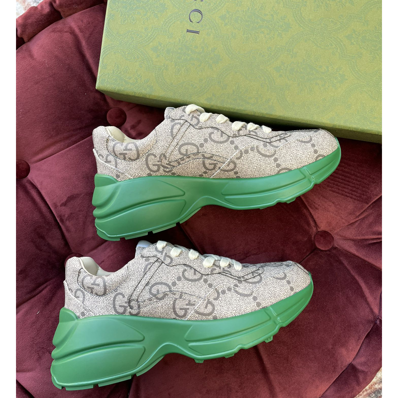 Gucci 100 Special Series Rhyton Sneakers - PerfectKickZ