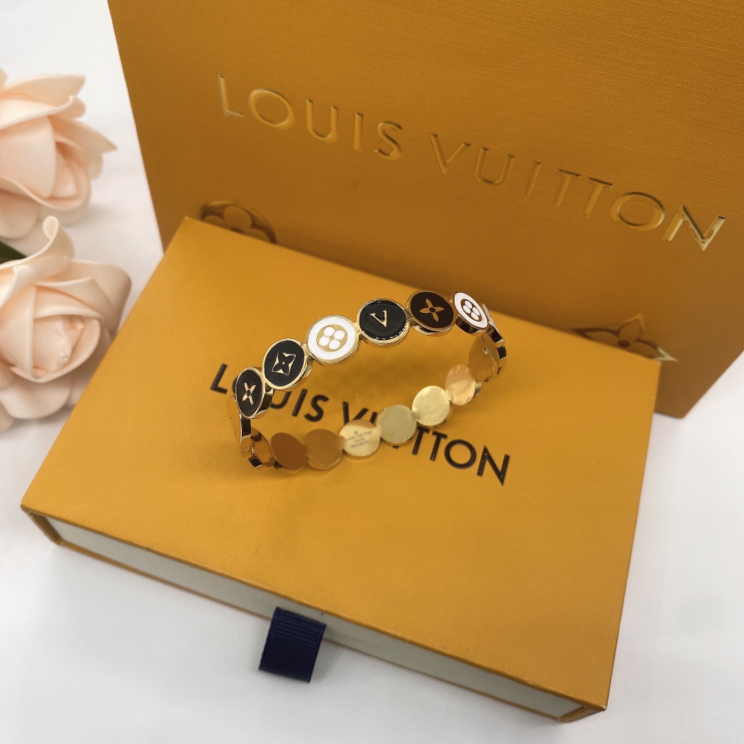 Louis Vuitton 'LV' Bracelet - PerfectKickZ