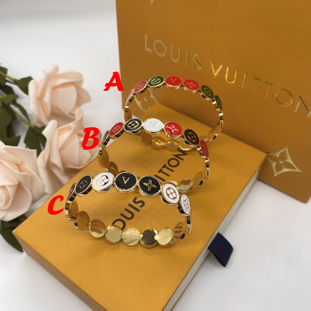 Louis Vuitton 'LV' Bracelet - PerfectKickZ