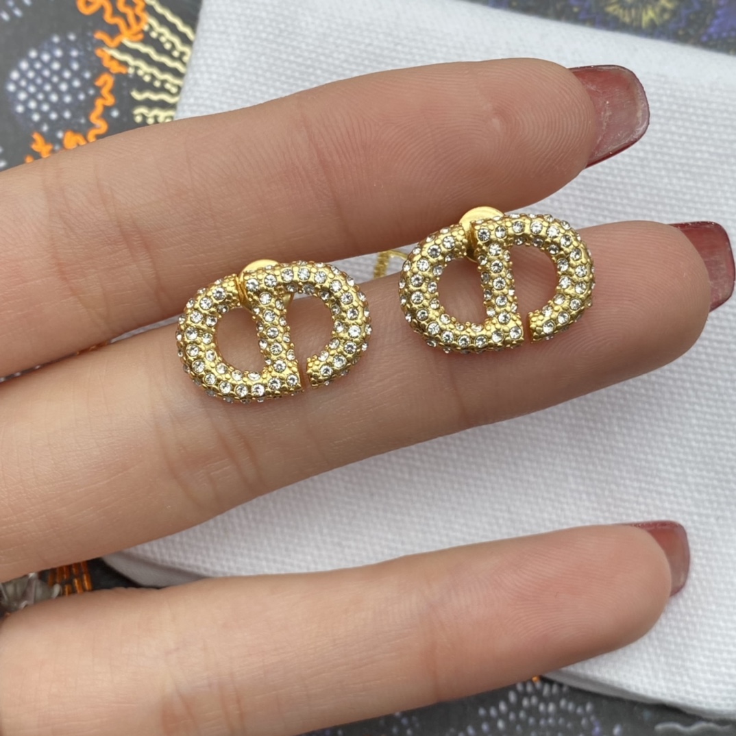 Dior 'CD'  Earrings - PerfectKickZ