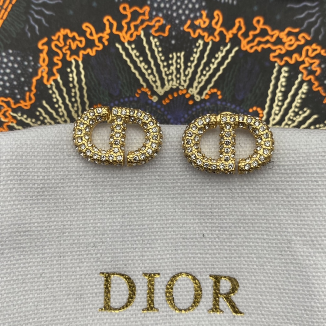 Dior 'CD'  Earrings - PerfectKickZ