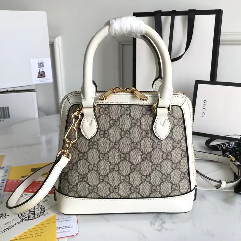 Gucci GG Horsebit 1955 Mini Handle Bag（20-19.5-7.5CM） - PerfectKickZ