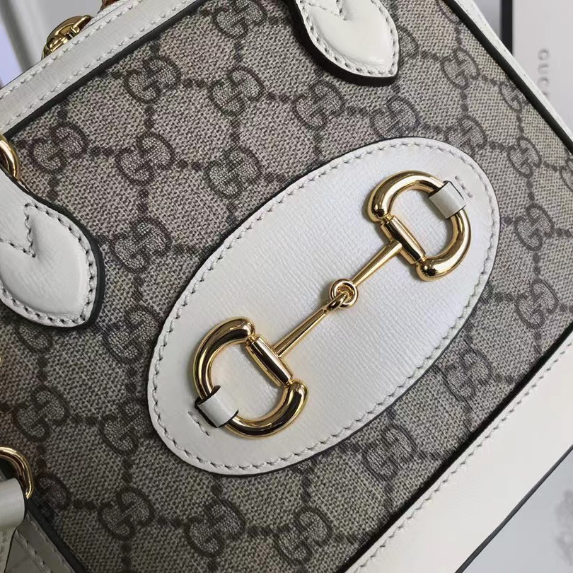 Gucci GG Horsebit 1955 Mini Handle Bag（20-19.5-7.5CM） - PerfectKickZ