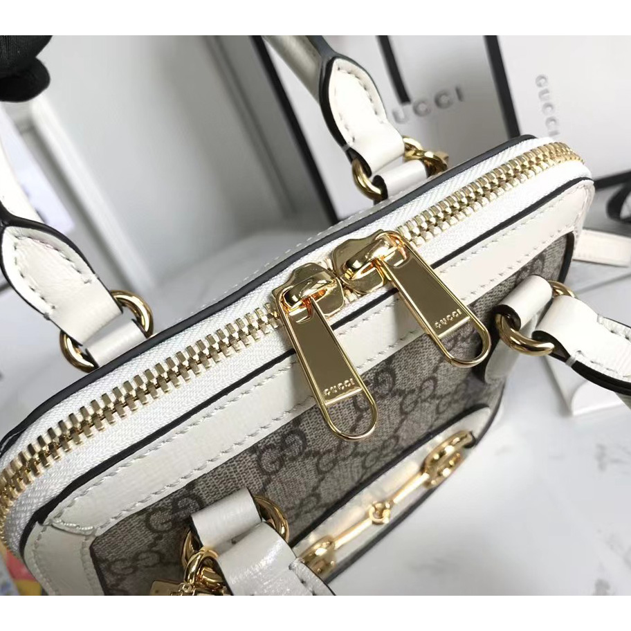 Gucci GG Horsebit 1955 Mini Handle Bag（20-19.5-7.5CM） - PerfectKickZ