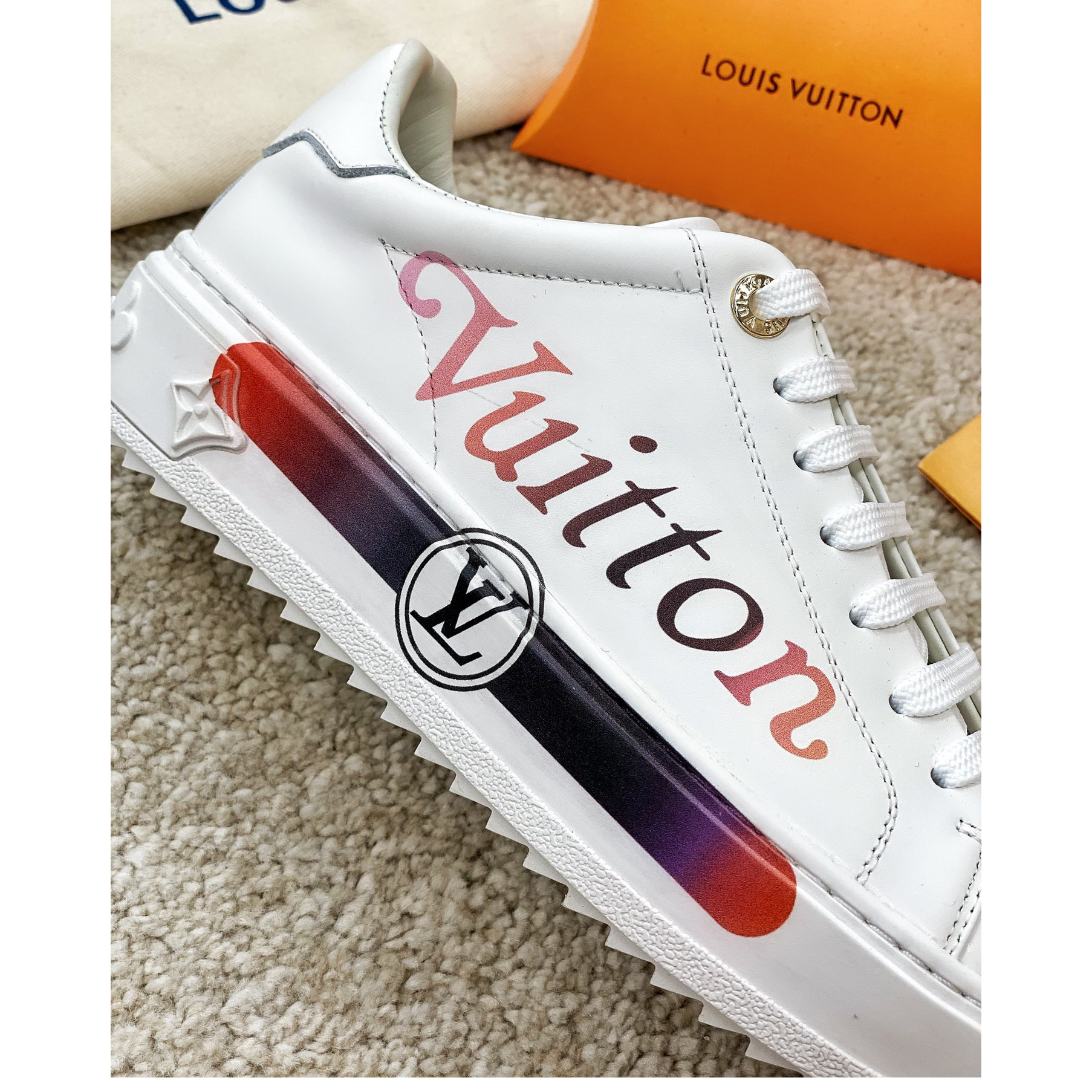 Louis Vuitton Logo Sneaker - PerfectKickZ