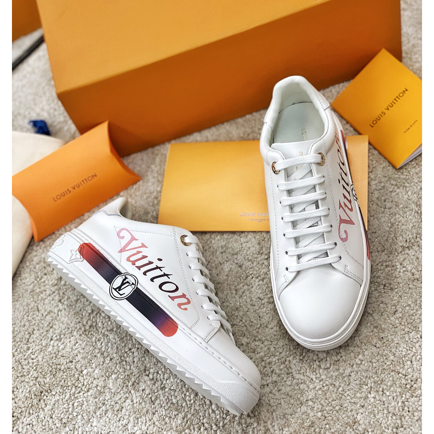 Louis Vuitton Logo Sneaker - PerfectKickZ