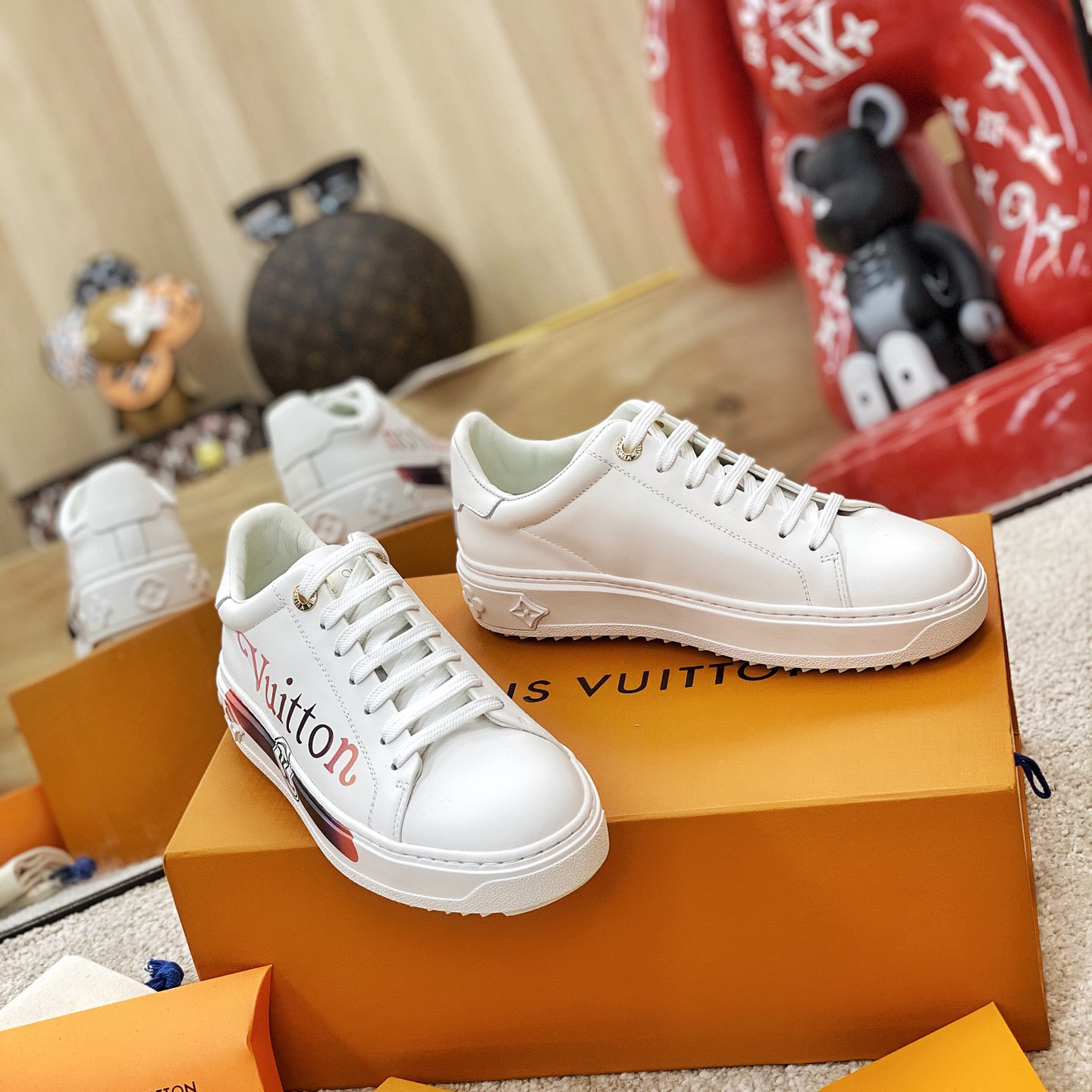 Louis Vuitton Logo Sneaker - PerfectKickZ