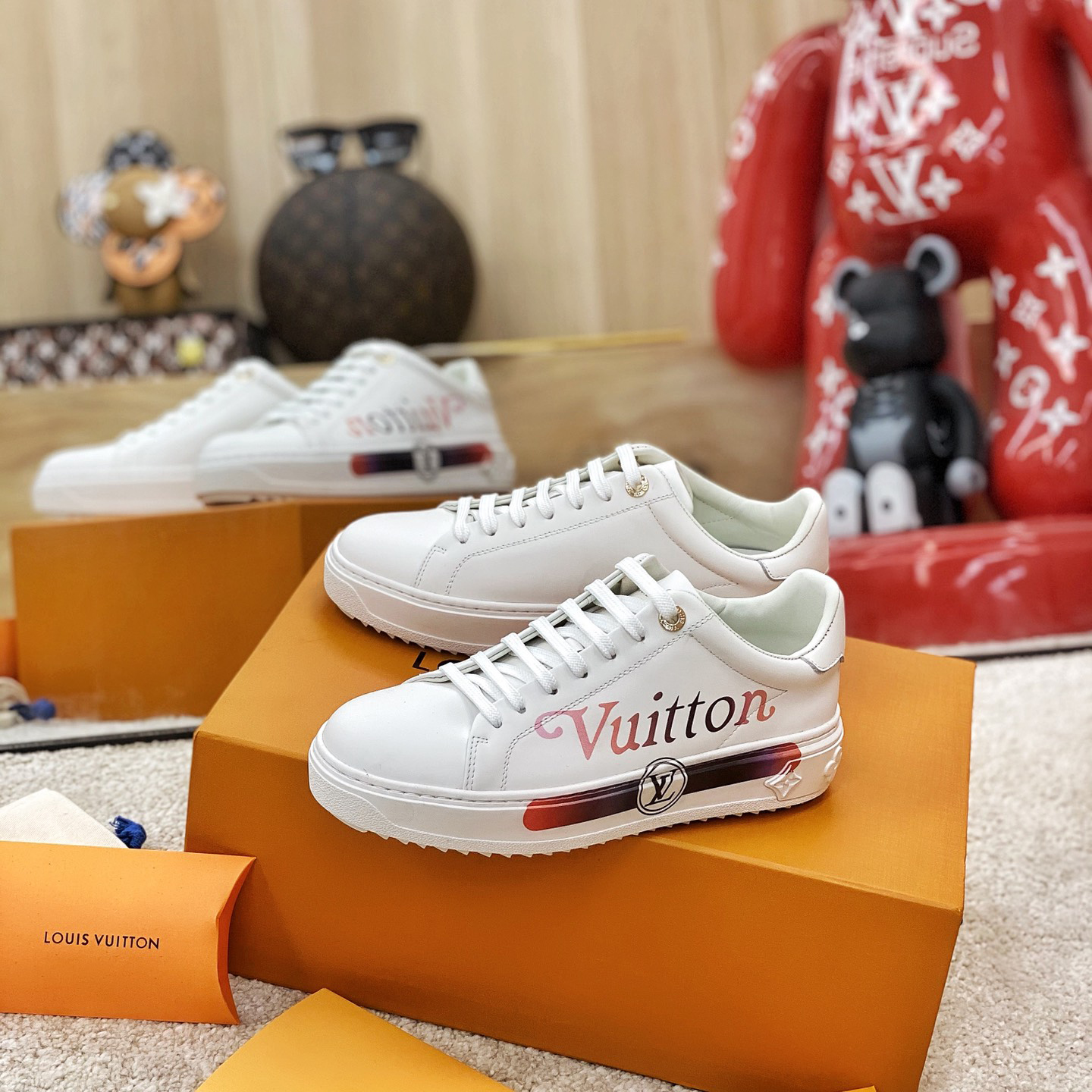 Louis Vuitton Logo Sneaker - PerfectKickZ