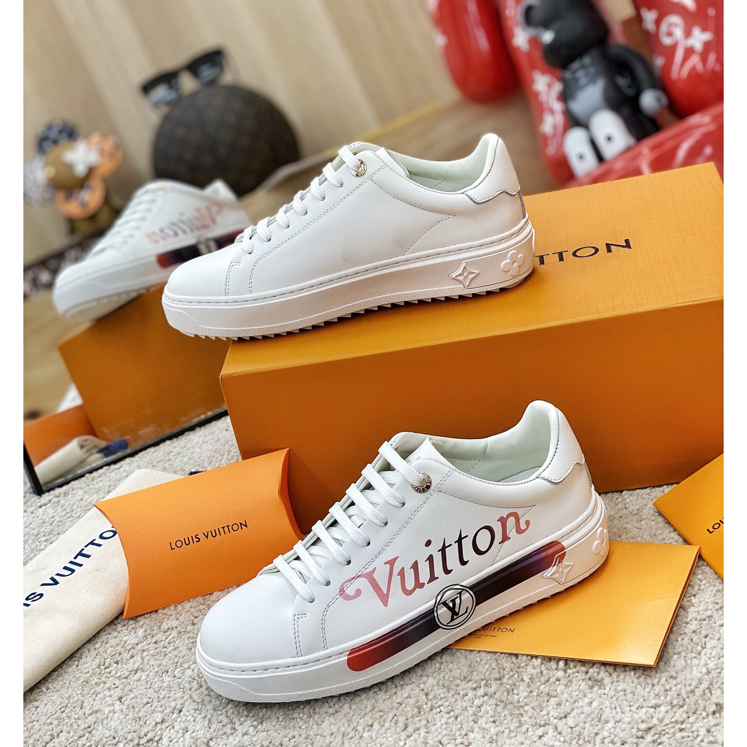 Louis Vuitton Logo Sneaker - PerfectKickZ