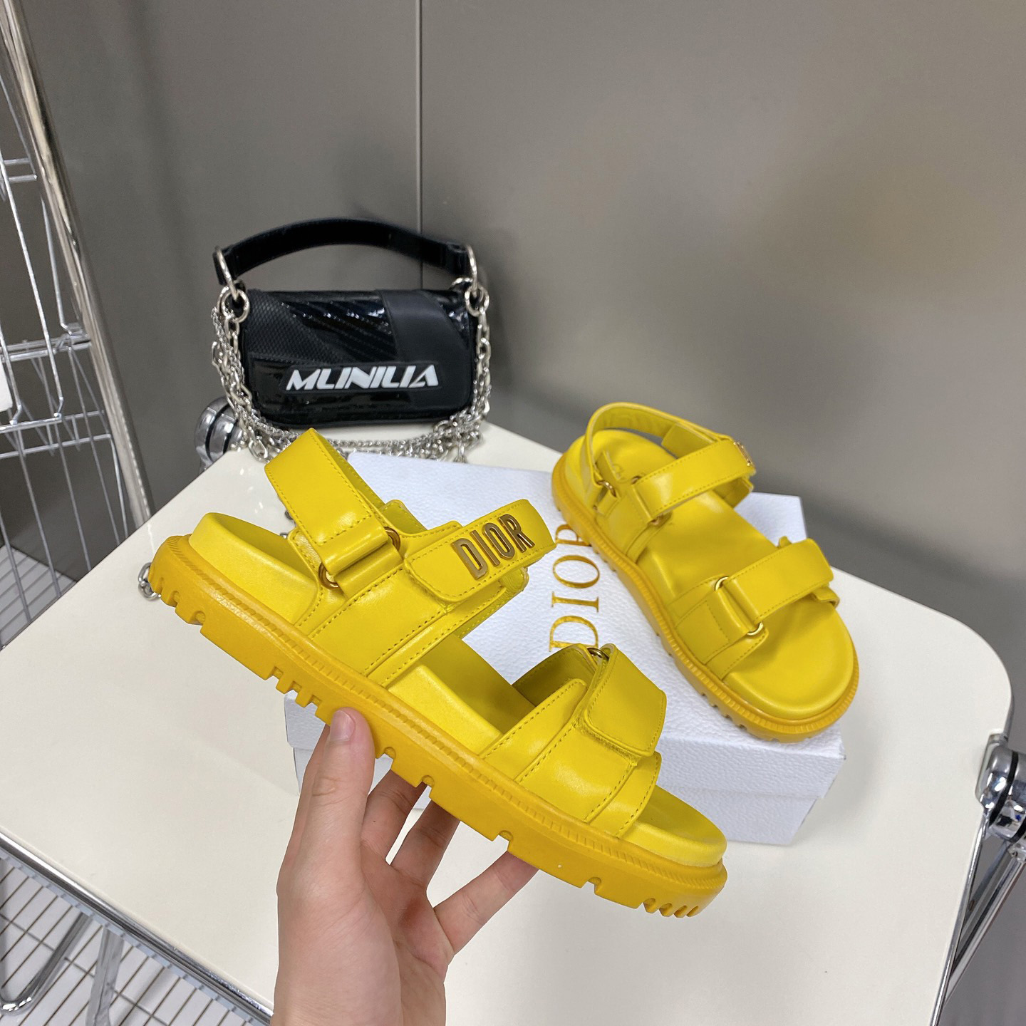 Dior Women Dioract Sandal - PerfectKickZ