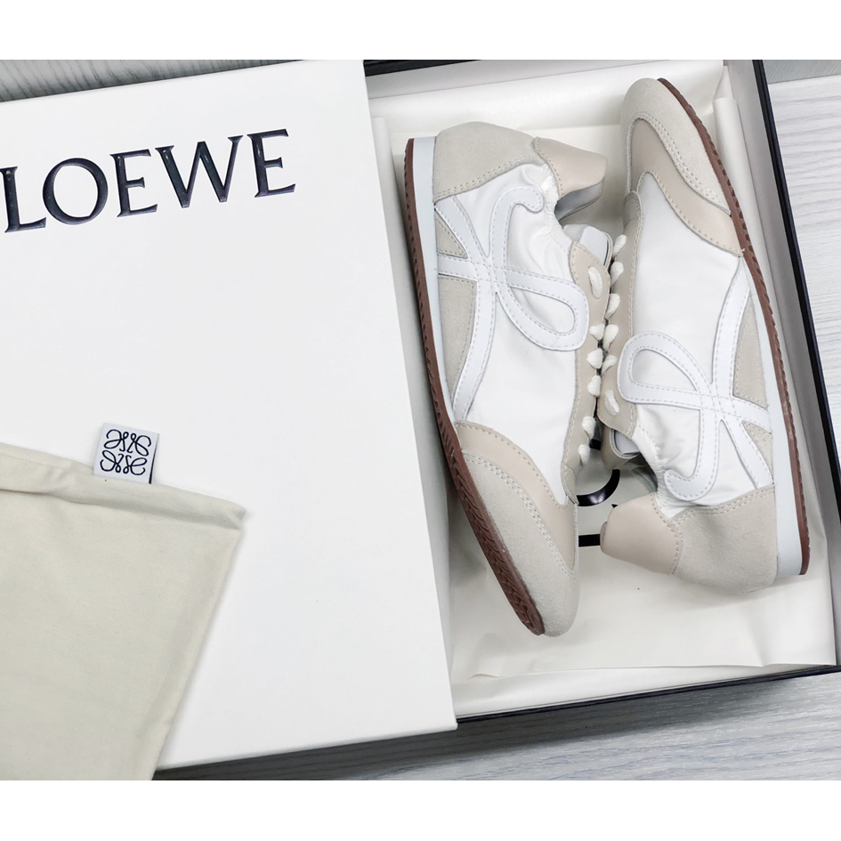 Loewe Ballet Runner In Nylon And Calfskin - PerfectKickZ