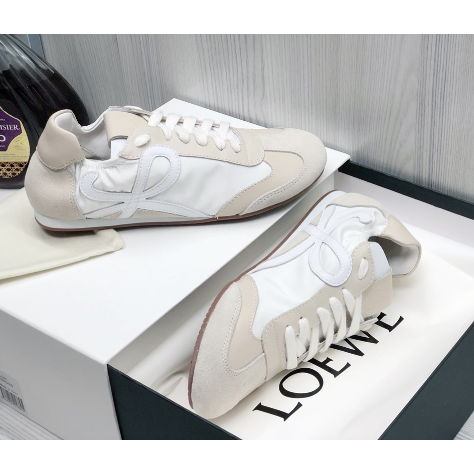 Loewe Ballet Runner In Nylon And Calfskin - PerfectKickZ