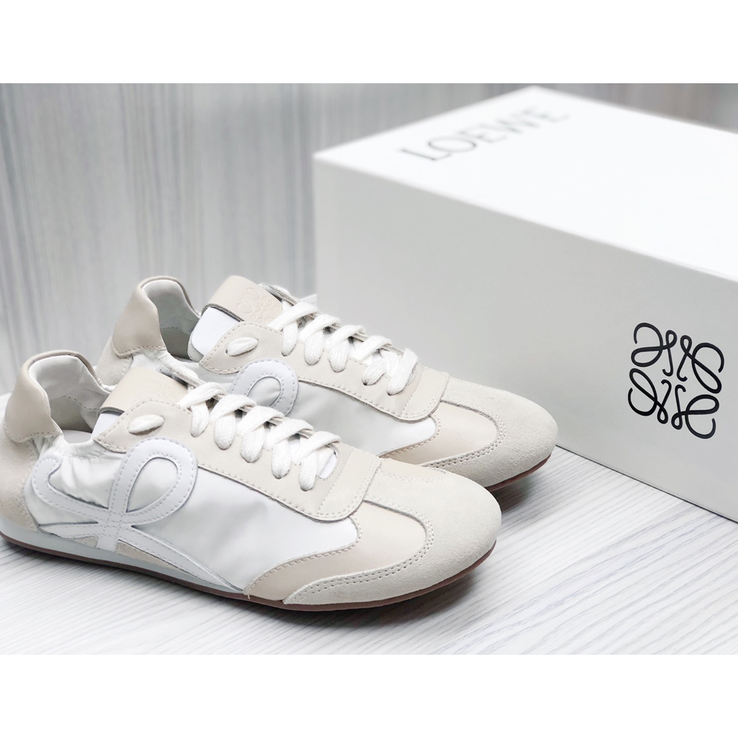 Loewe Ballet Runner In Nylon And Calfskin - PerfectKickZ