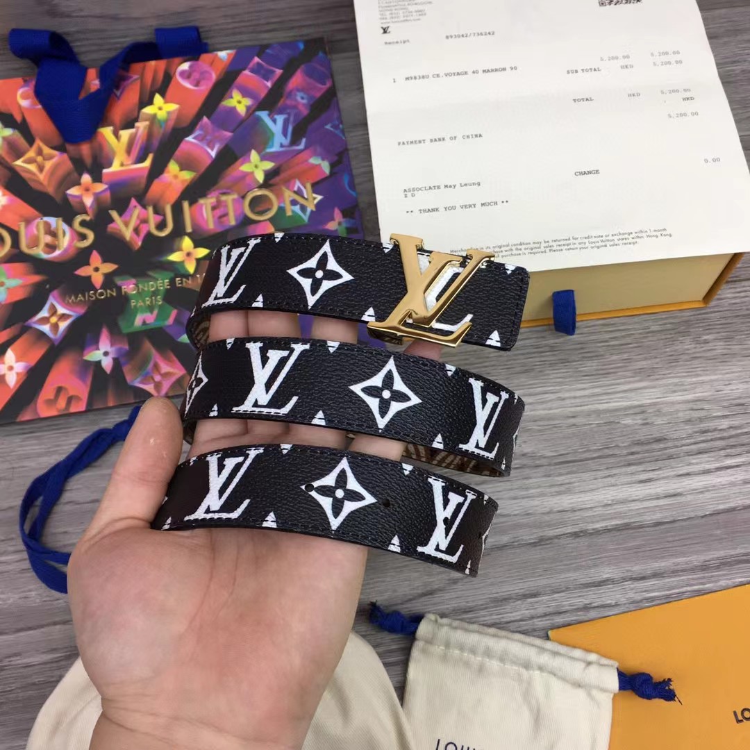 Louis Vuitton Squared Belt - PerfectKickZ