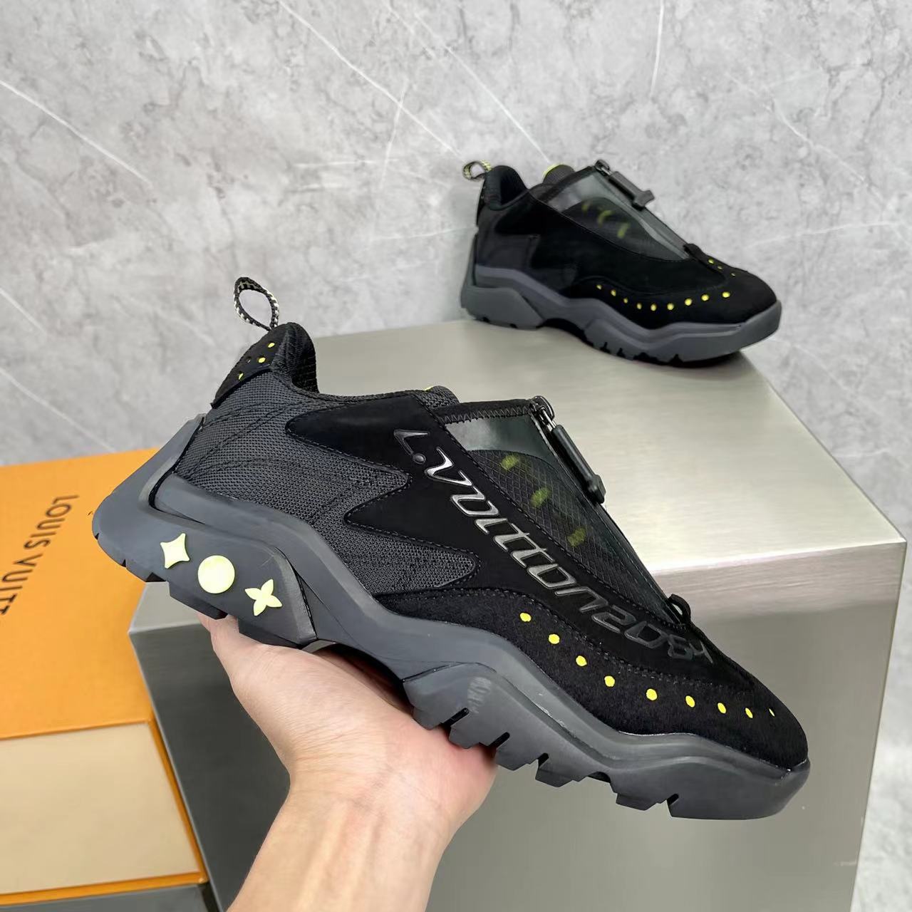 Louis Vuitton Men's Millenium Sneaker(upon uk size) - PerfectKickZ