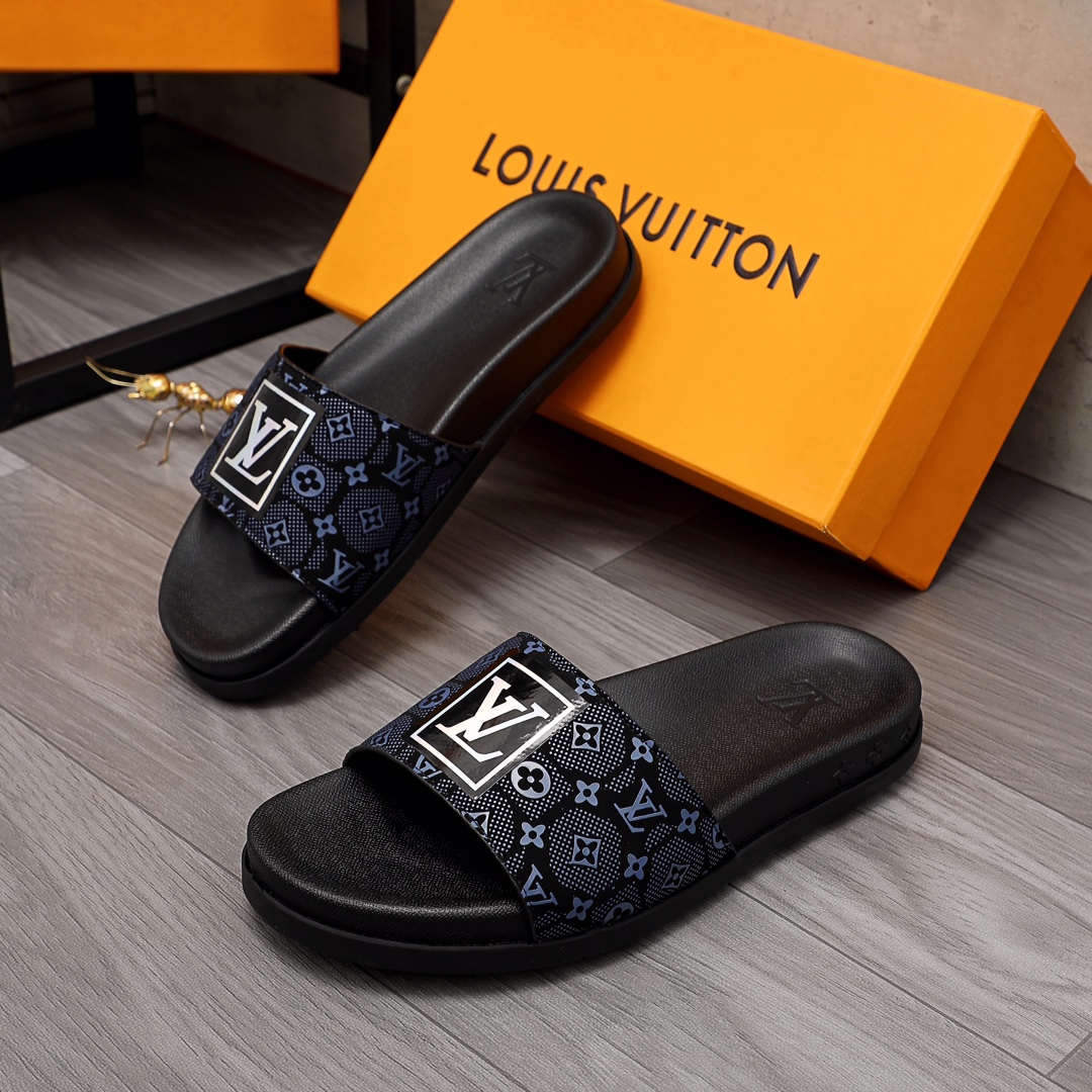Louis Vuitton Monogram Slippers - PerfectKickZ