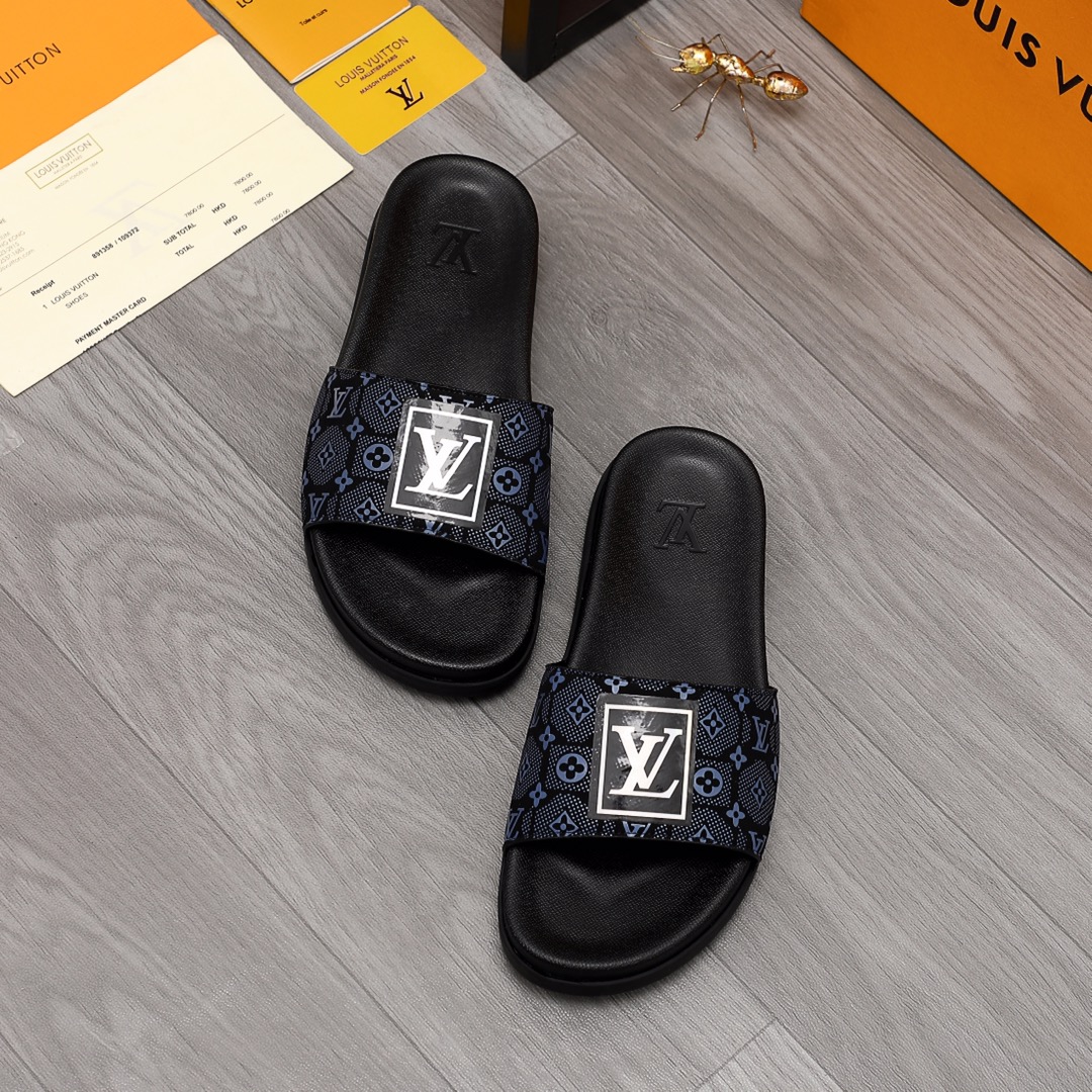 Louis Vuitton Monogram Slippers - 