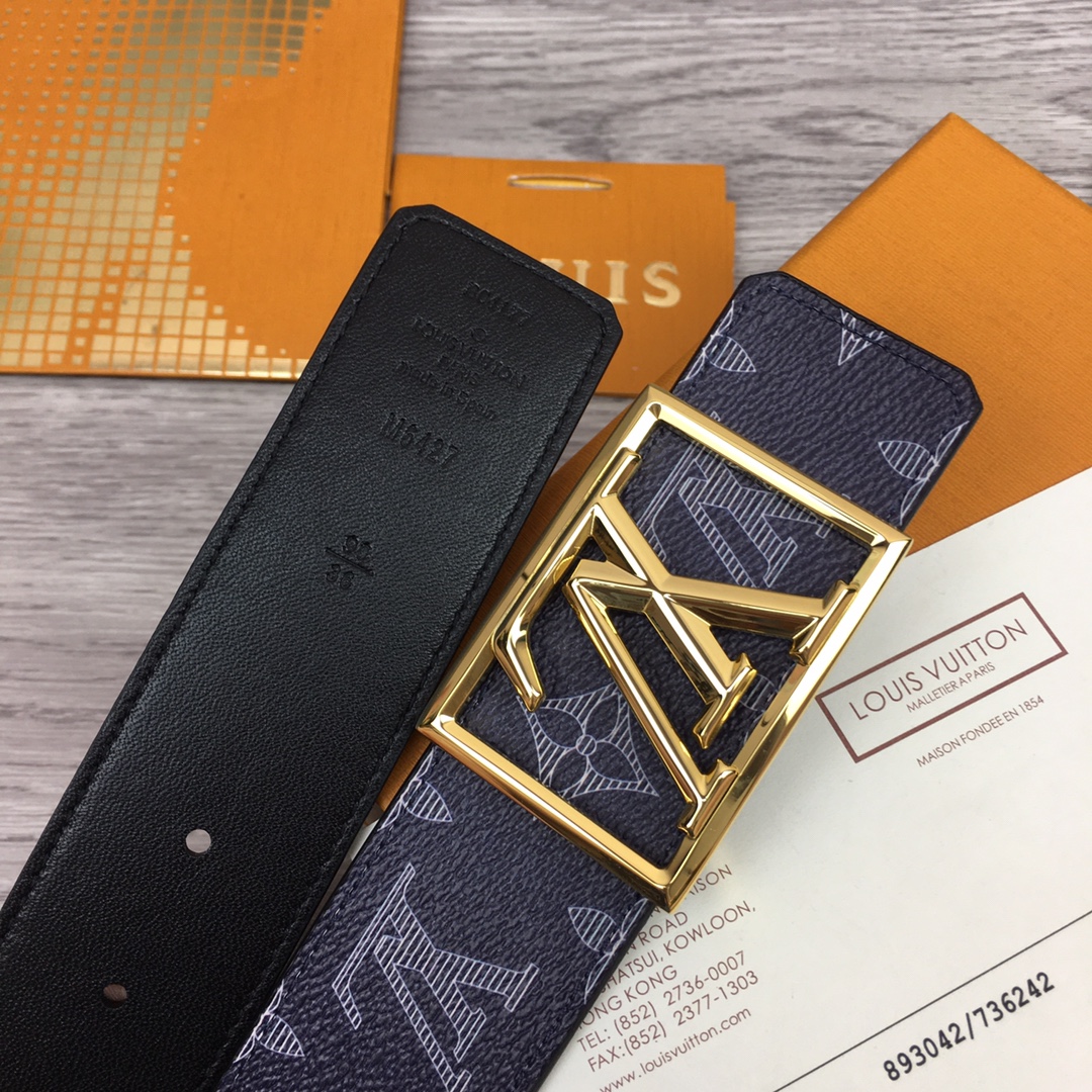 Louis Vuitton Shape 40MM Reversible Belt - PerfectKickZ