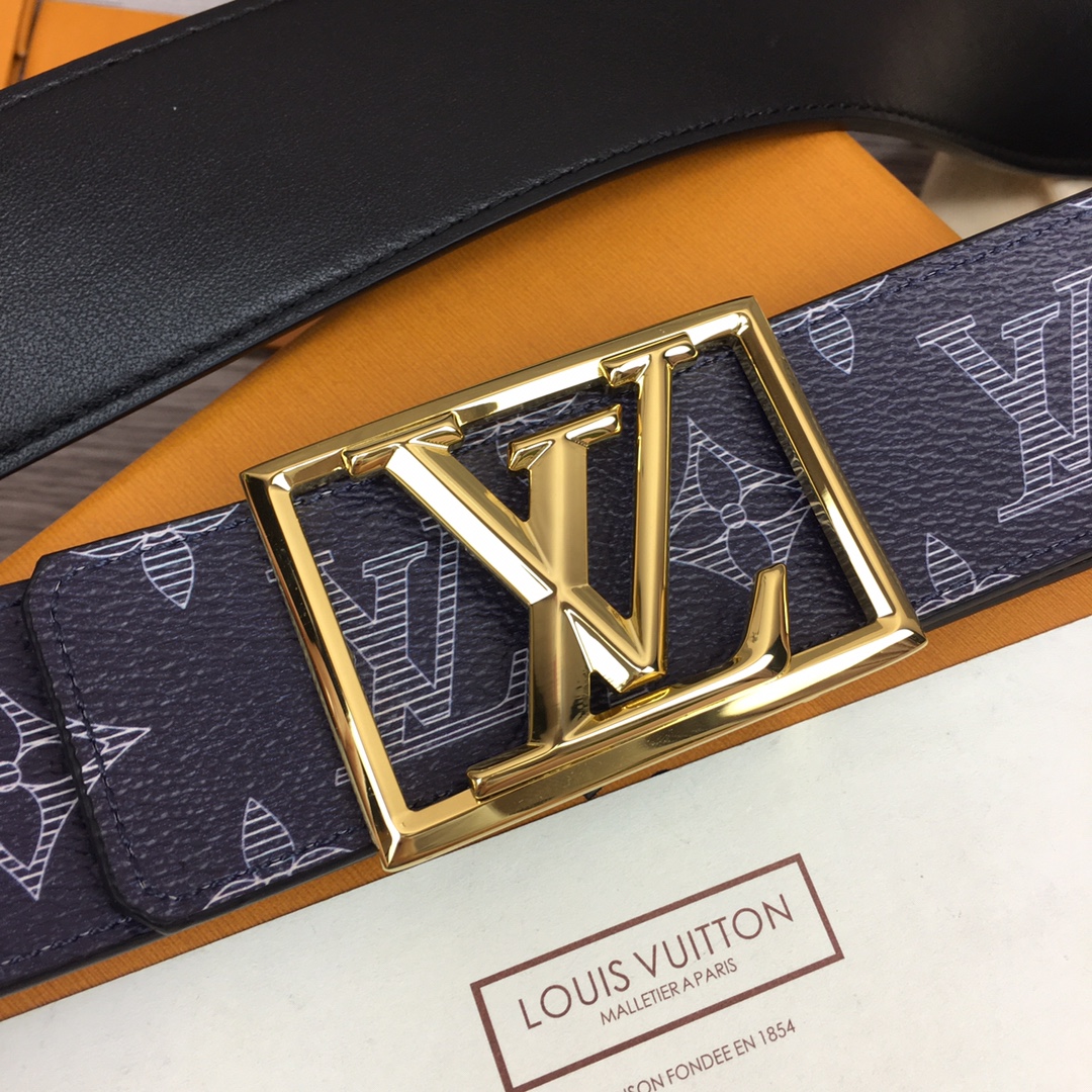 Louis Vuitton Shape 40MM Reversible Belt - PerfectKickZ