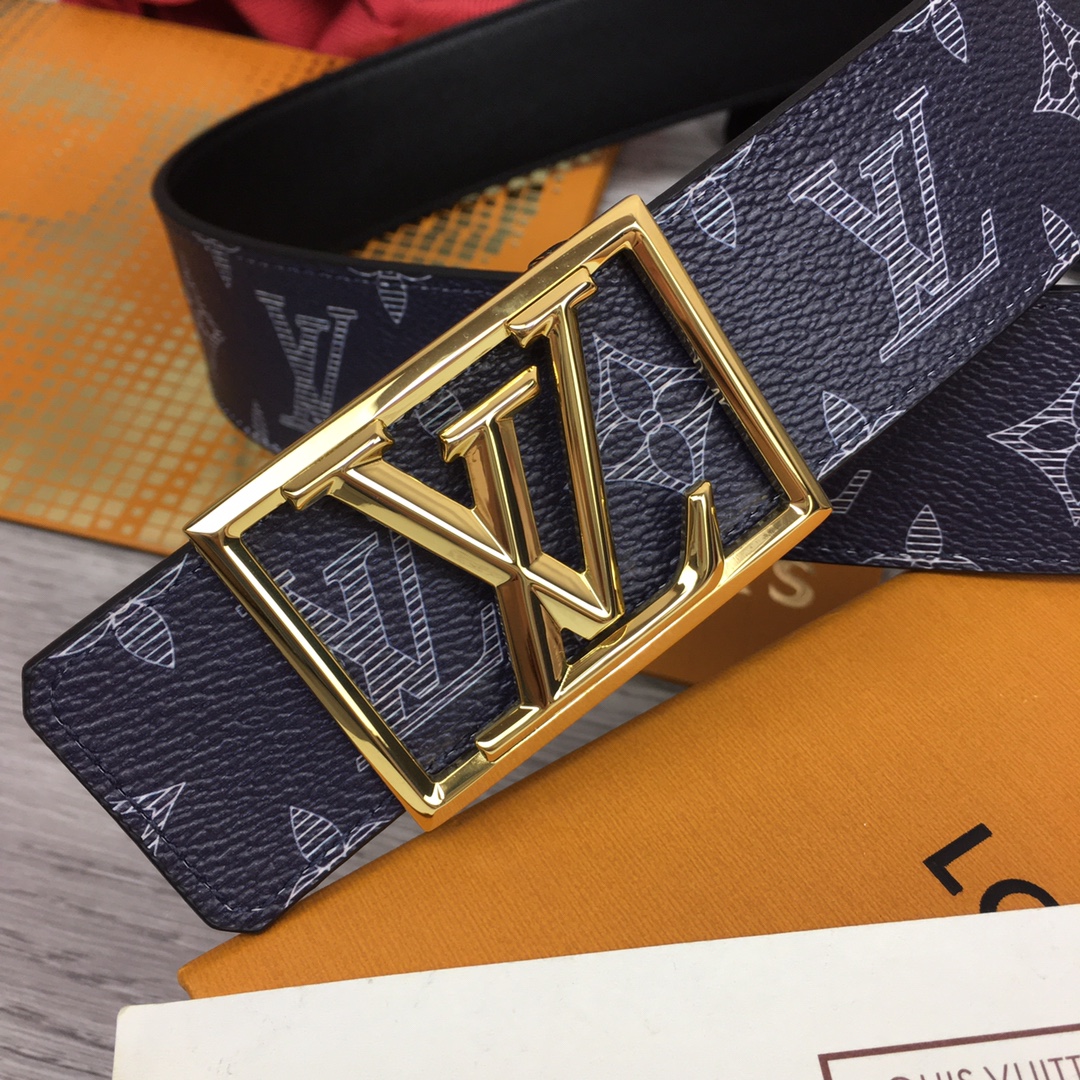 Louis Vuitton Shape 40MM Reversible Belt - PerfectKickZ