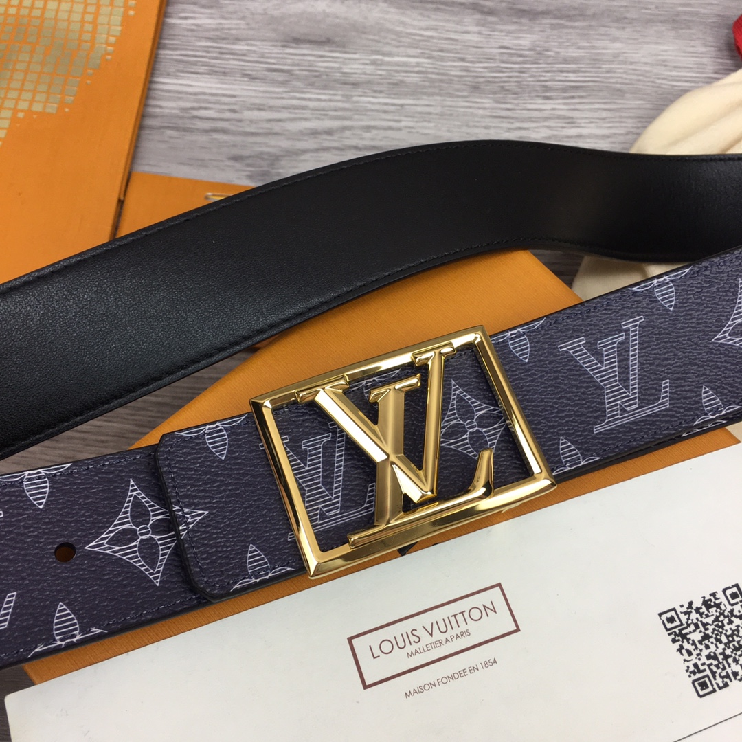 Louis Vuitton Shape 40MM Reversible Belt - PerfectKickZ