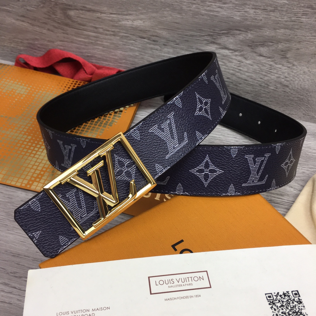 Louis Vuitton Shape 40MM Reversible Belt - PerfectKickZ