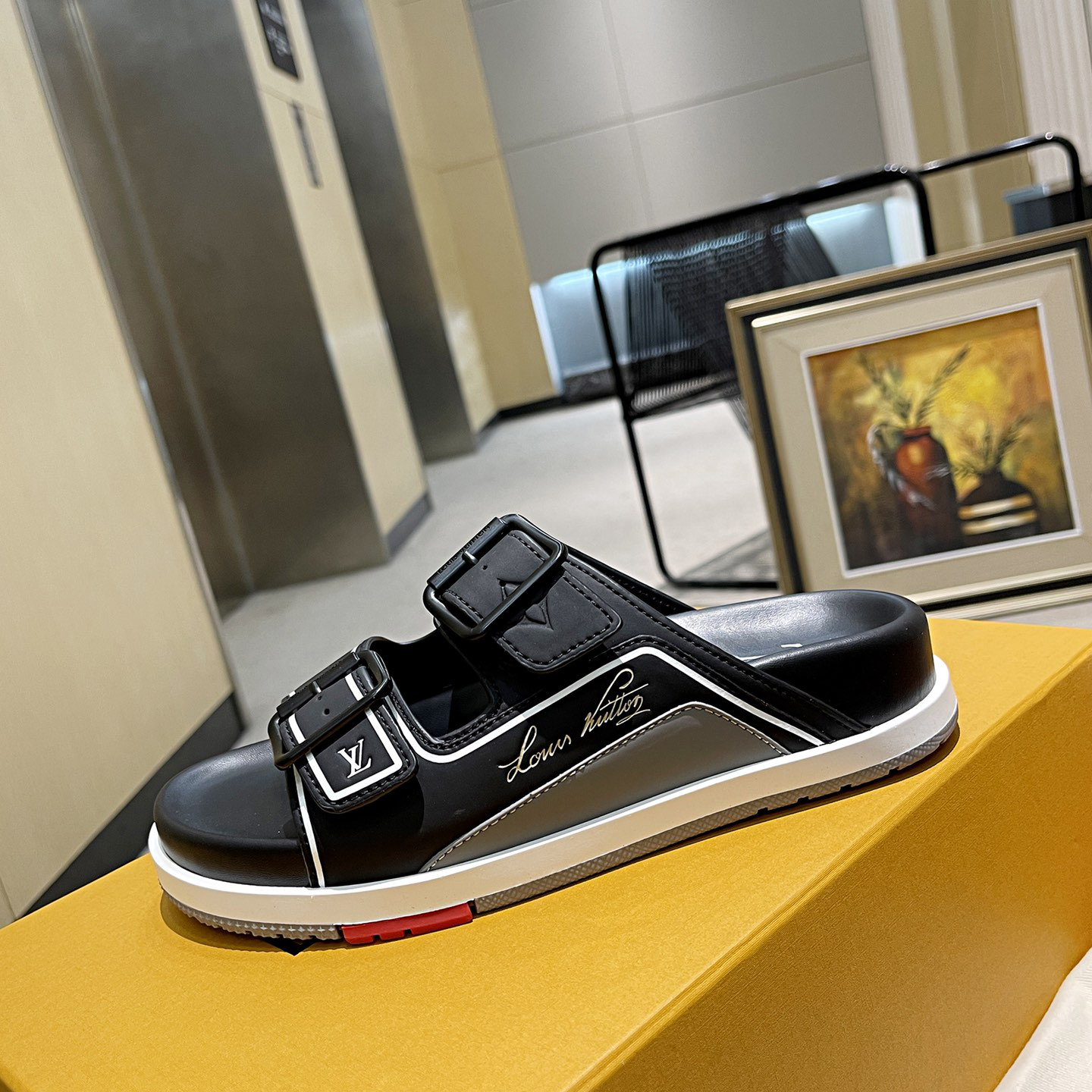 Louis Vuitton Men's Trainer Slippers - PerfectKickZ