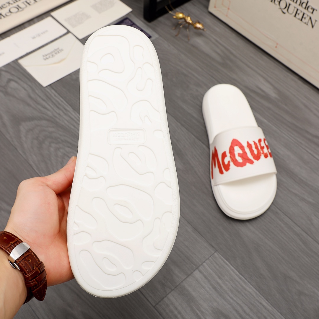 Alexander Mqueen Logo Slipper - 
