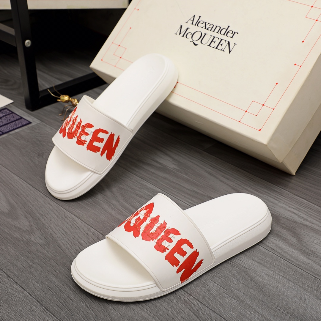Alexander Mqueen Logo Slipper - PerfectKickZ