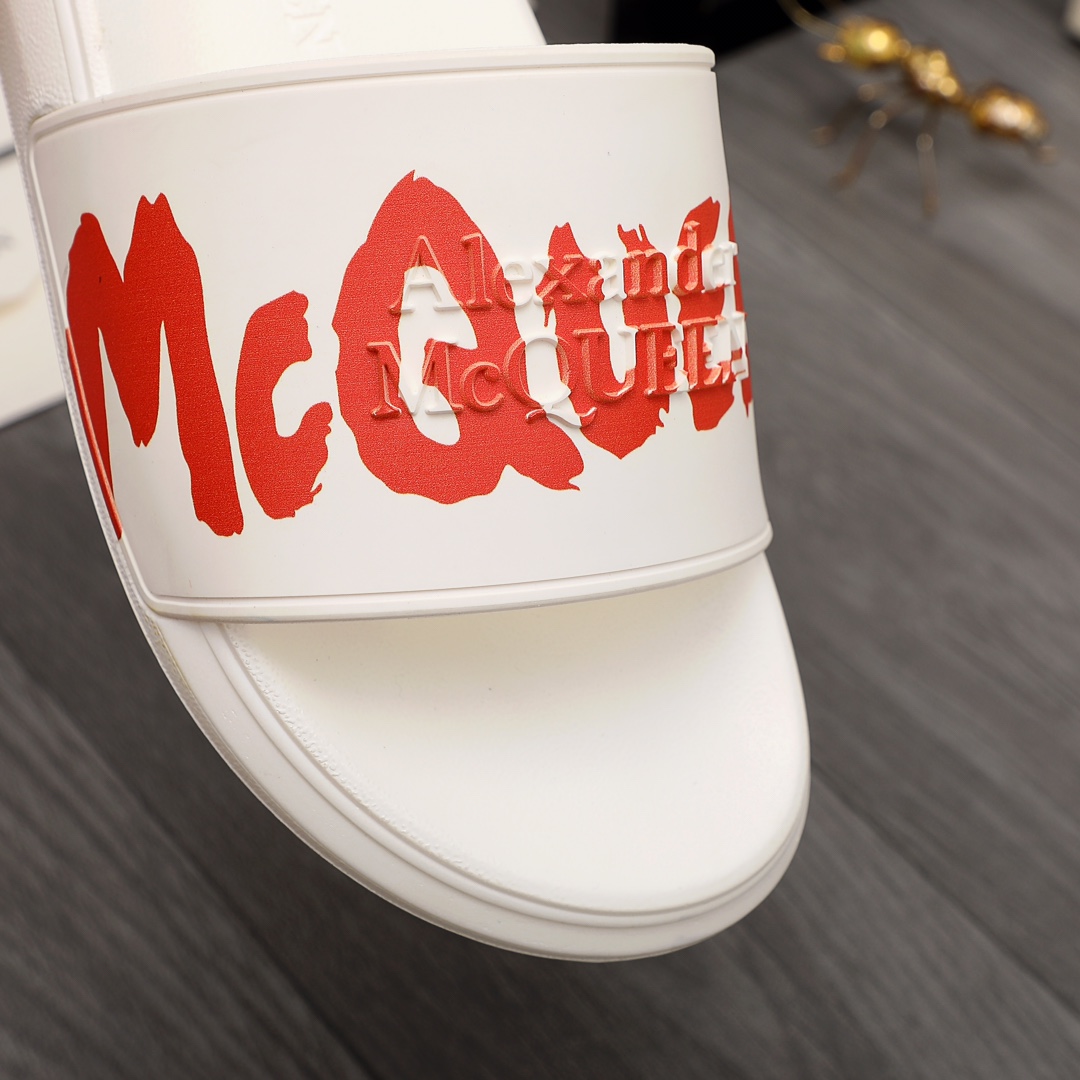 Alexander Mqueen Logo Slipper - PerfectKickZ