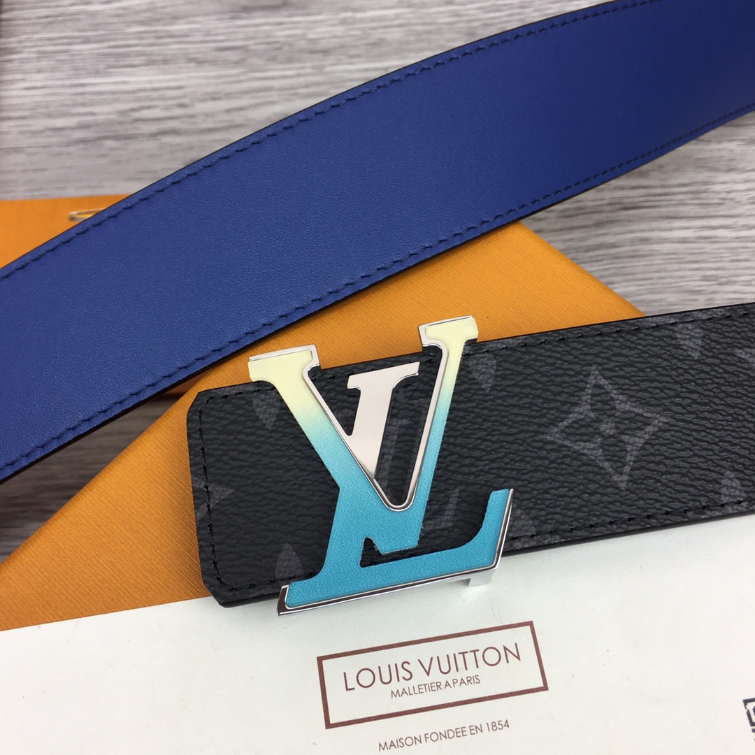 Louis Vuitton Shape 40MM Reversible Belt - PerfectKickZ