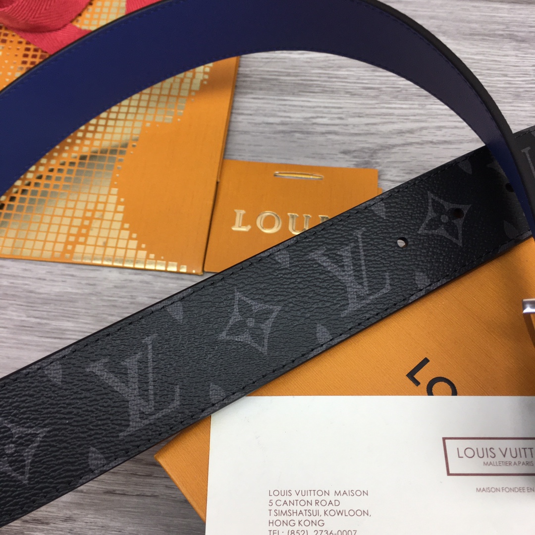Louis Vuitton Shape 40MM Reversible Belt - PerfectKickZ