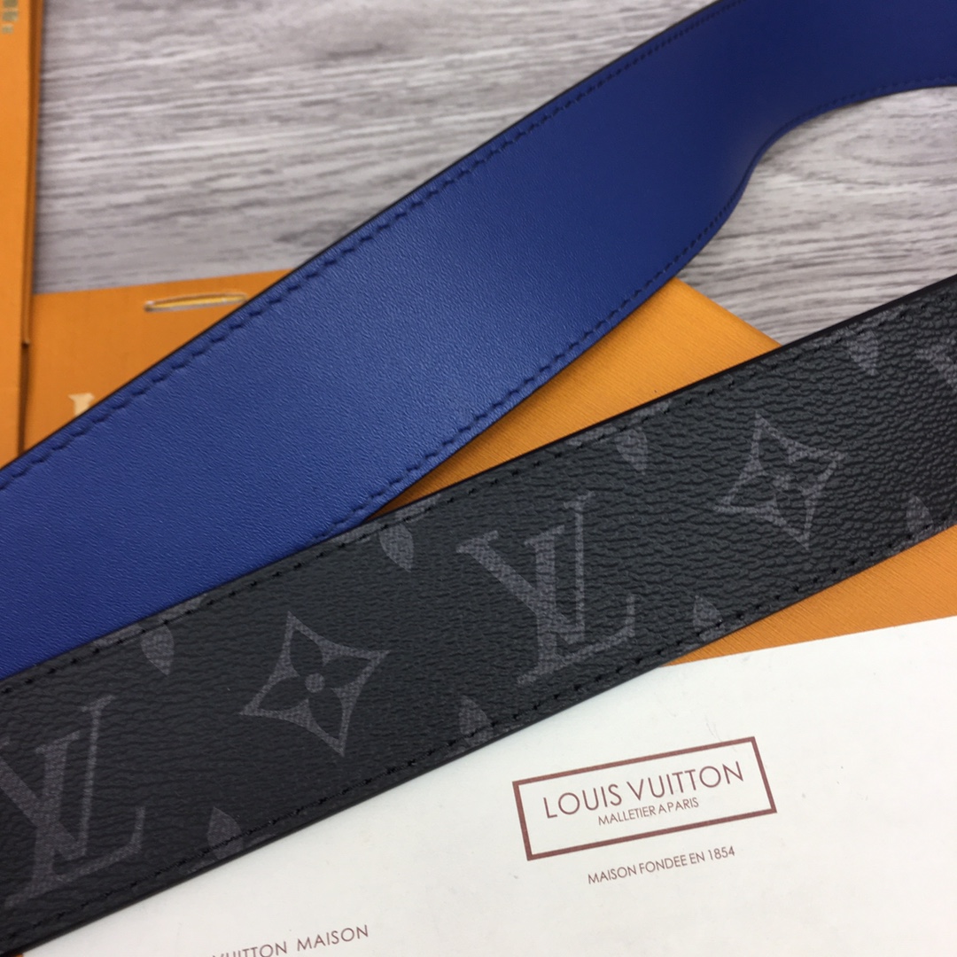 Louis Vuitton Shape 40MM Reversible Belt - PerfectKickZ