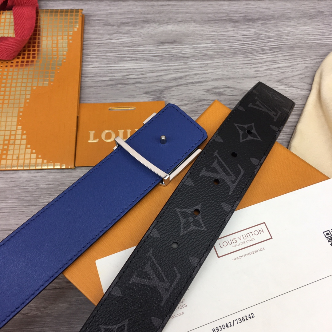 Louis Vuitton Shape 40MM Reversible Belt - PerfectKickZ