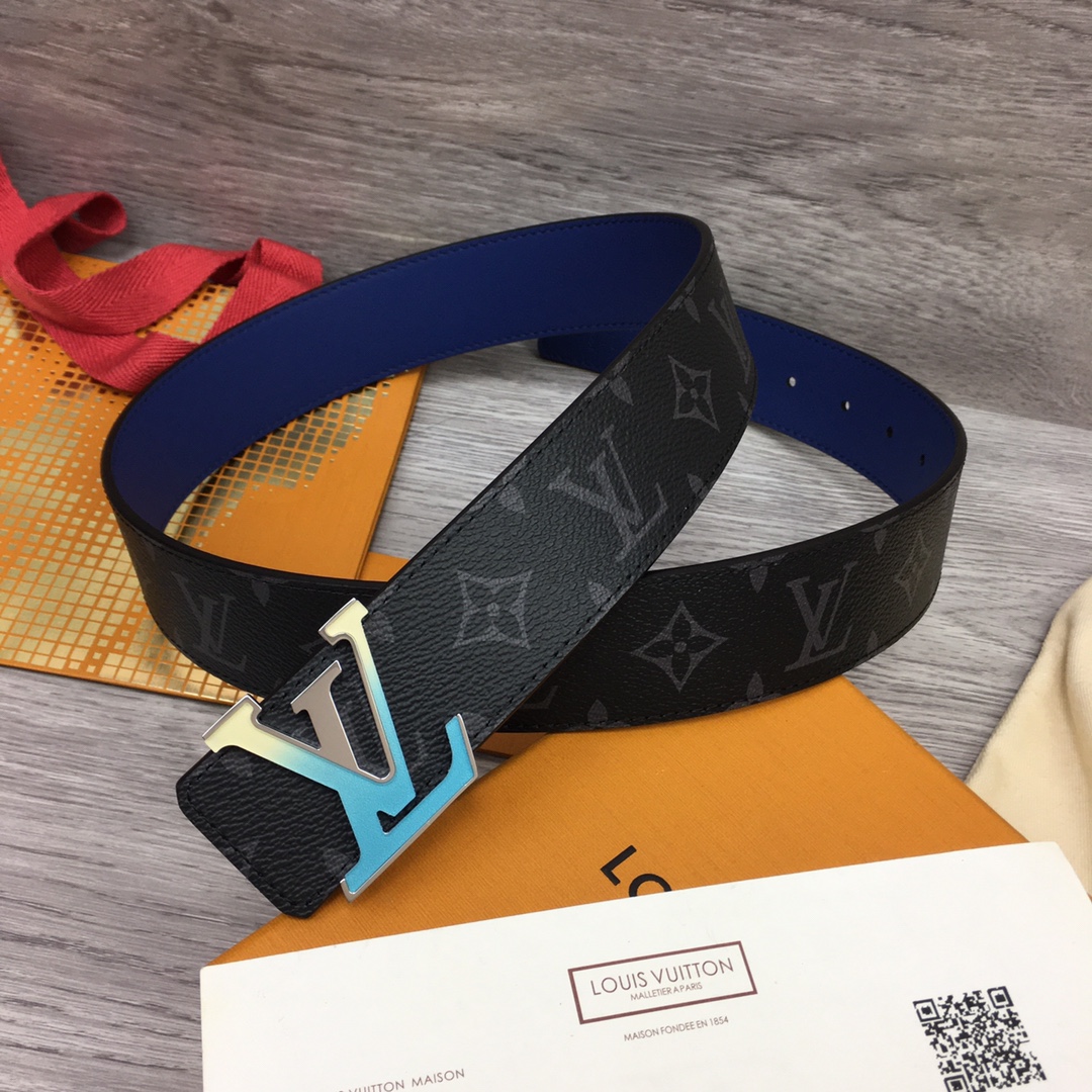 Louis Vuitton Shape 40MM Reversible Belt - PerfectKickZ