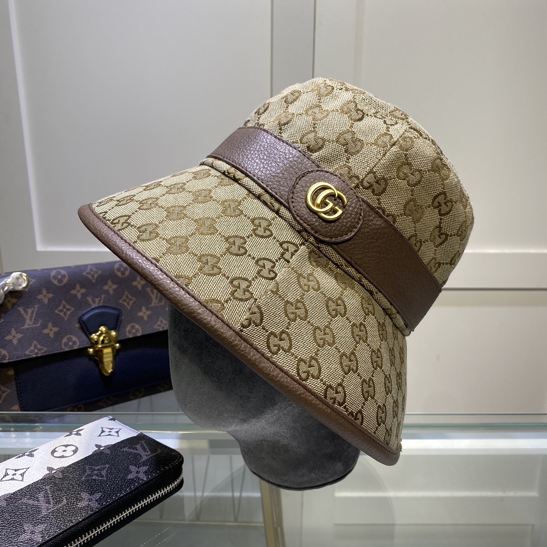 Gucci GG Canvas Bucket Hat    ‎576587 - PerfectKickZ