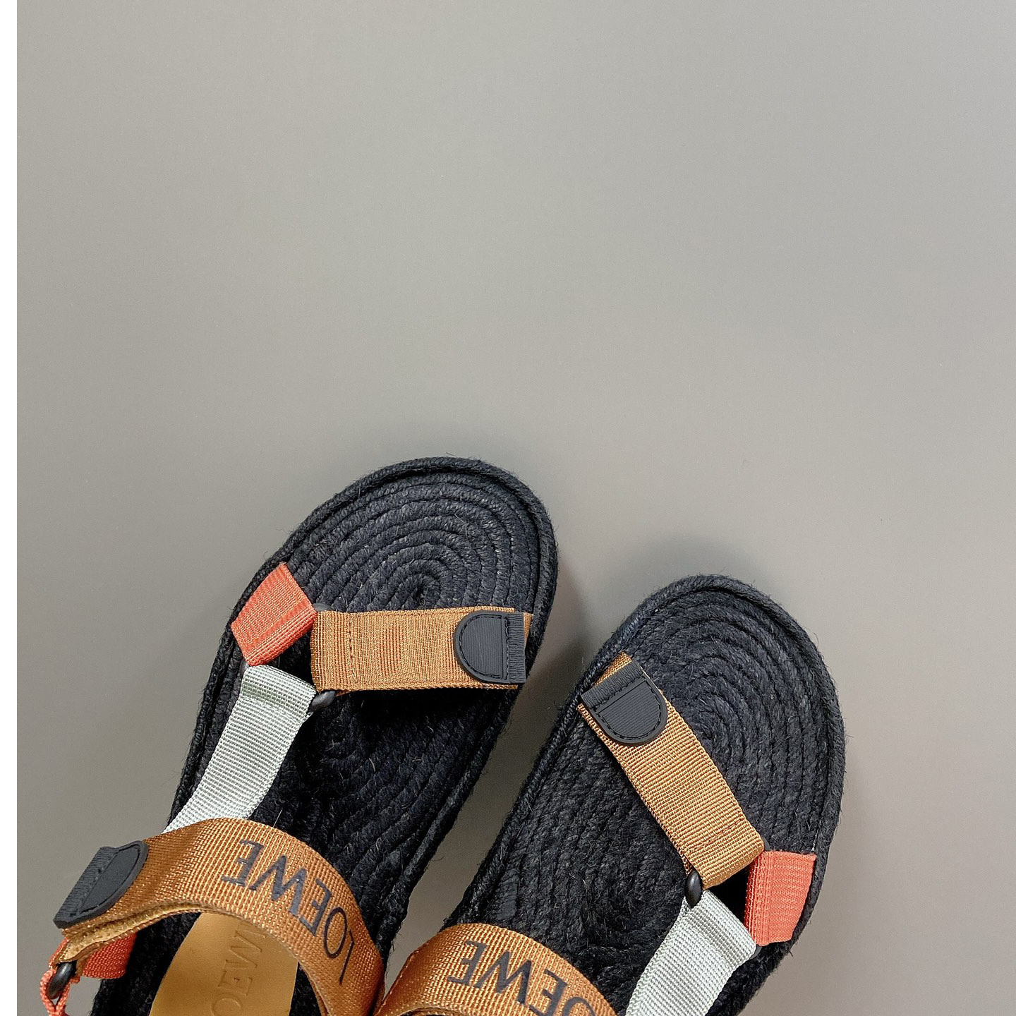 Loewe Strappy Espadrille In Nylon - PerfectKickZ