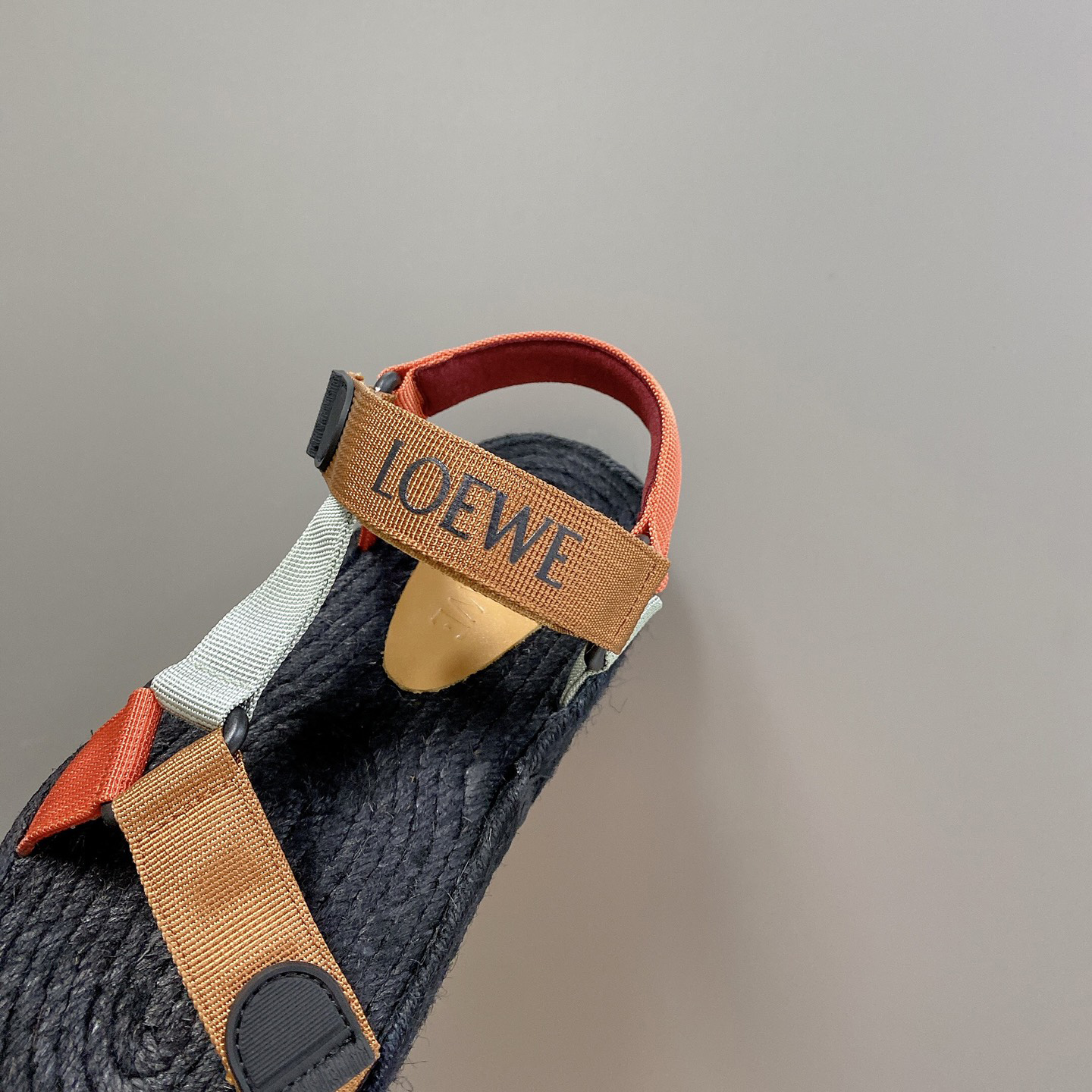 Loewe Strappy Espadrille In Nylon - PerfectKickZ