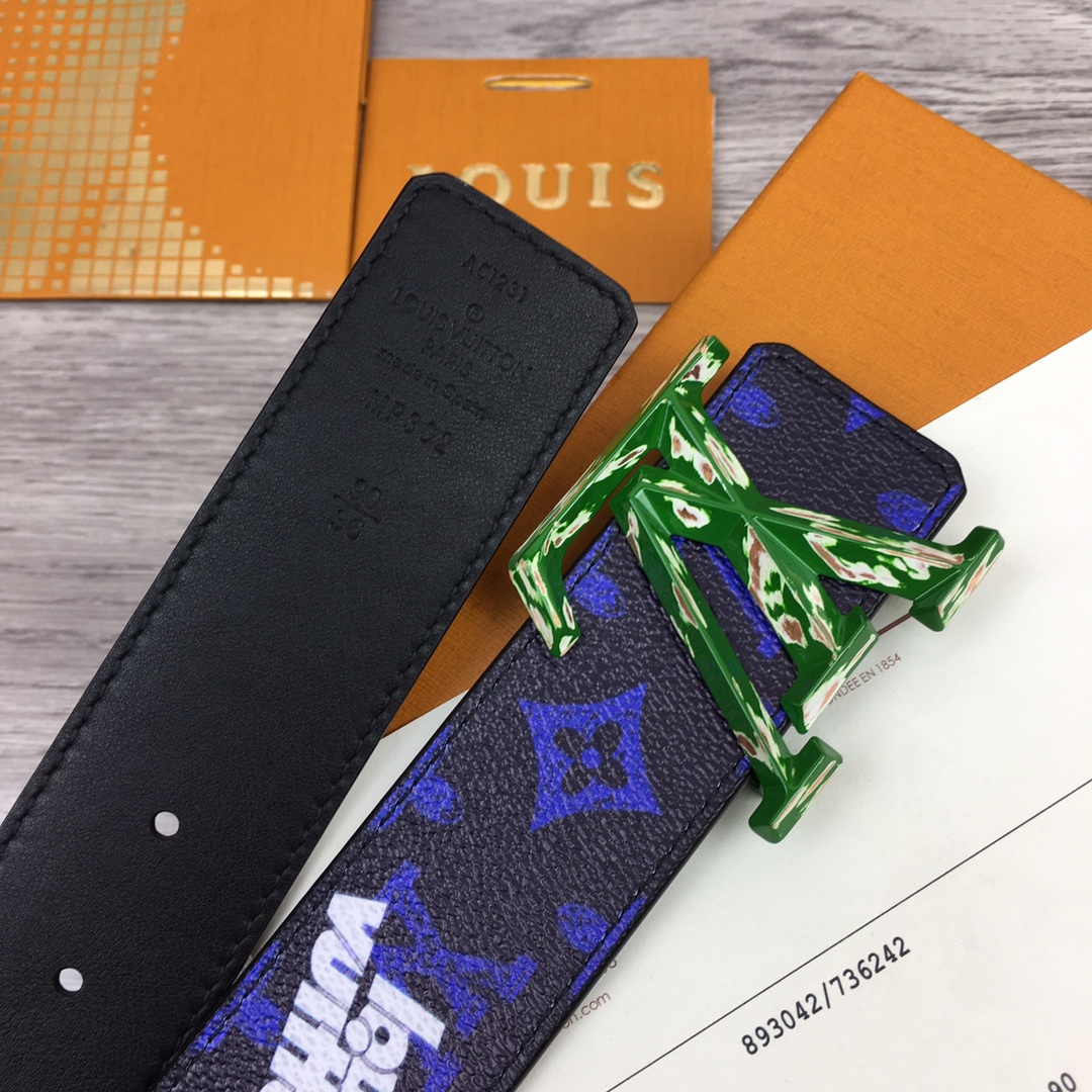 Louis Vuitton Gradient Shape 40MM Reversible Belt - PerfectKickZ