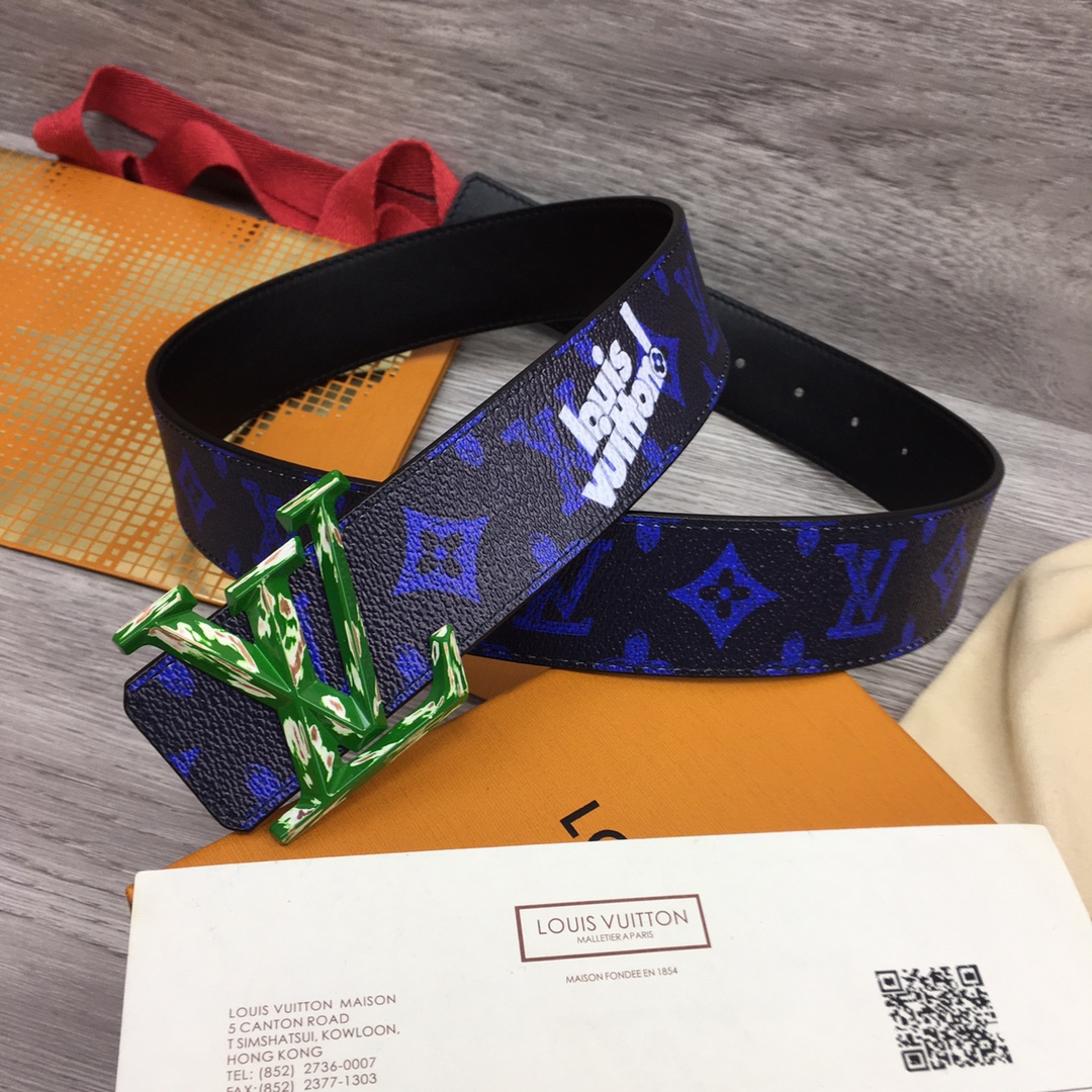 Louis Vuitton Gradient Shape 40MM Reversible Belt - PerfectKickZ